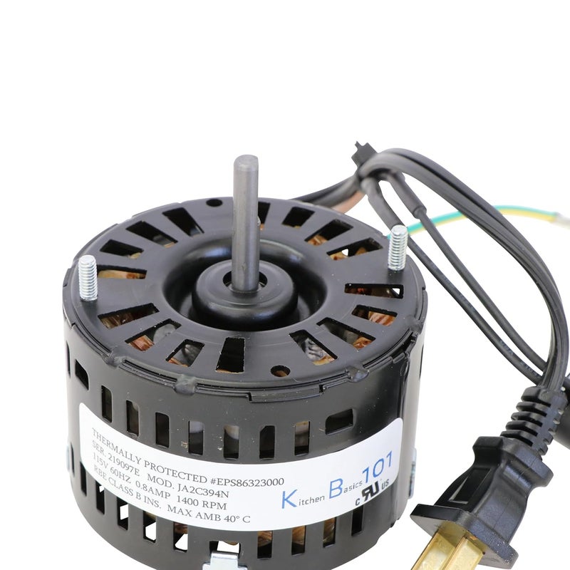 Kitchen Basics 101 Direct Nutone Replacement Motor for 86322000, 86322-000 JA2C394, JA2C394N 86322 (QT110 1400 RPM) (Motor Only, 3.3 inches) - Image 1